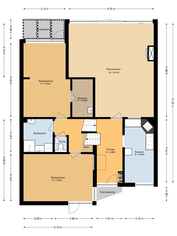 mediumsize floorplan
